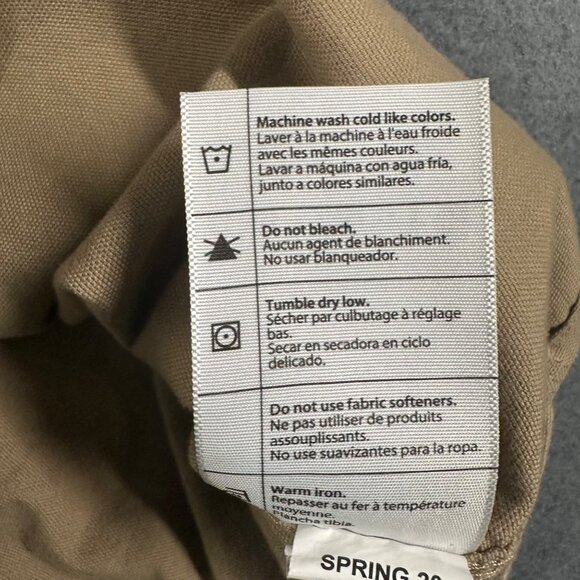 Carhartt Mens L Rugged Flex Short Sleeve Button Down Work Shirt 103555 253 - Picture 8 of 10